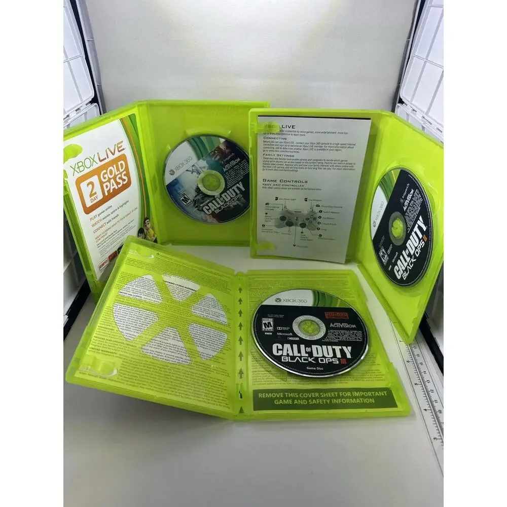 Xbox 360 Call of Duty Modern Warfare 1 2 3 Bundle Lot 8 Games Retro Vintage Game